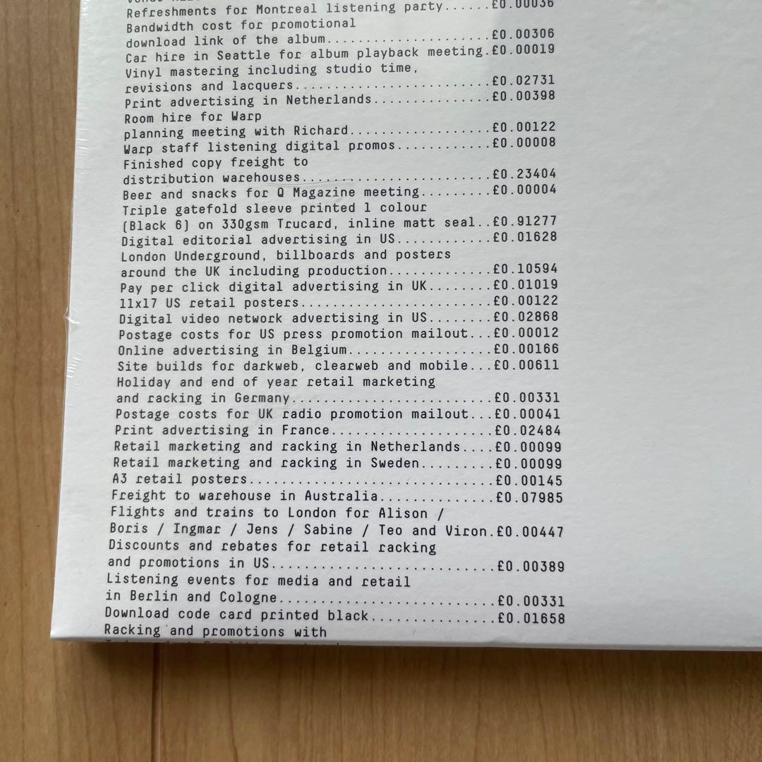 洋楽 SYRO/APHEX TWIN LP