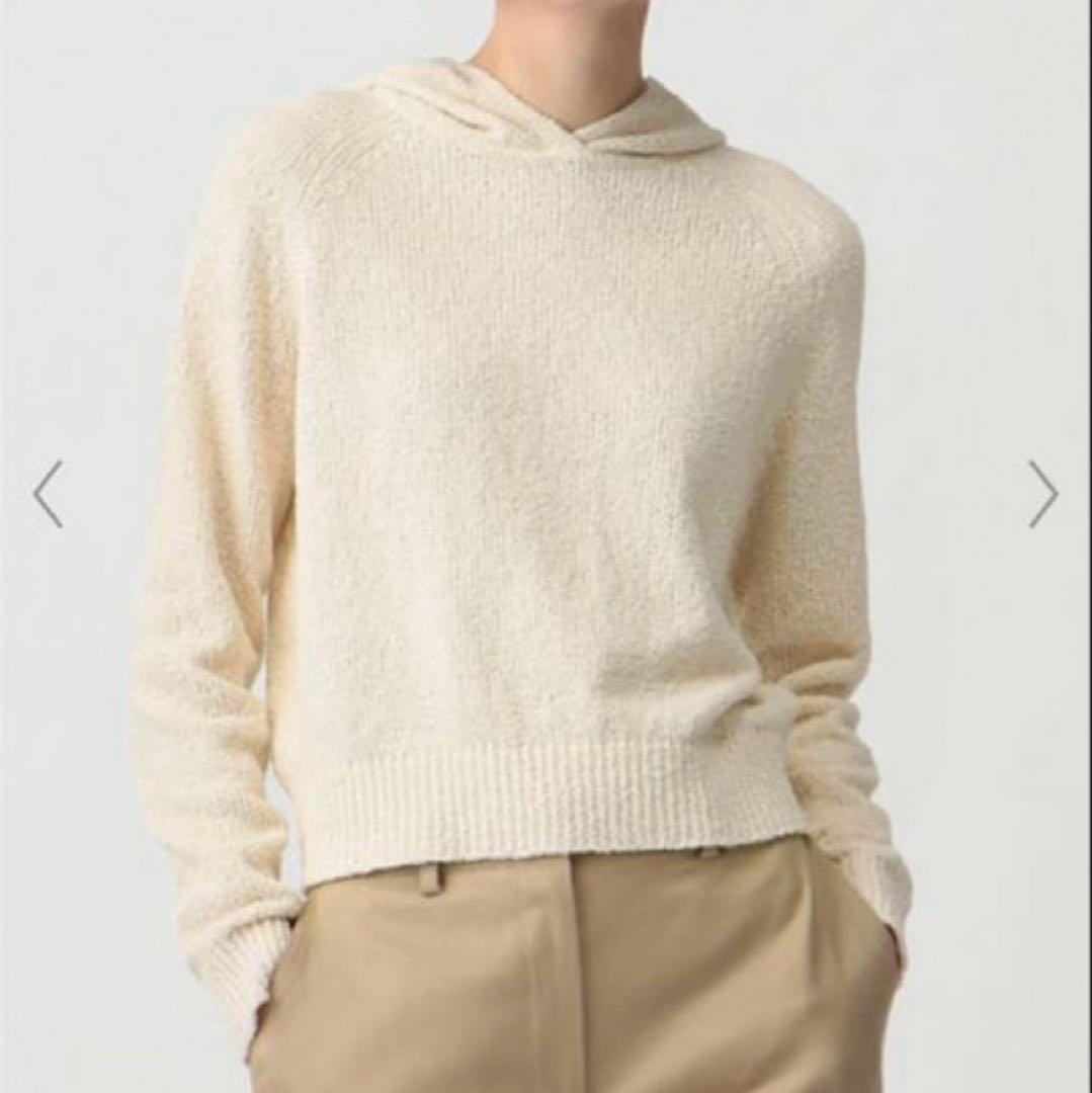 美品✨2025年 セオリー TERRY BOUCLE パーカー フーディー