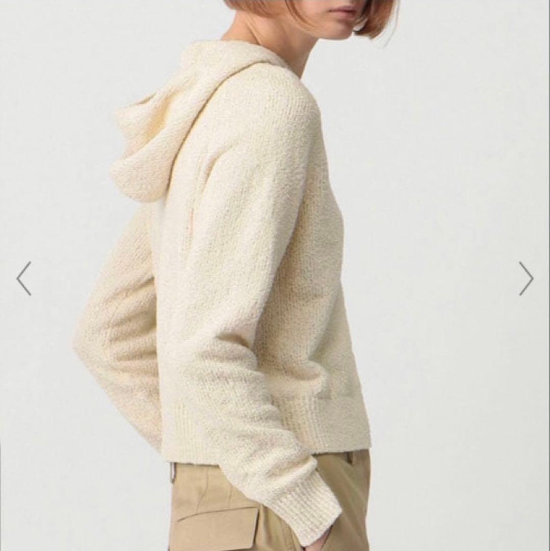 美品✨2025年 セオリー TERRY BOUCLE パーカー フーディー