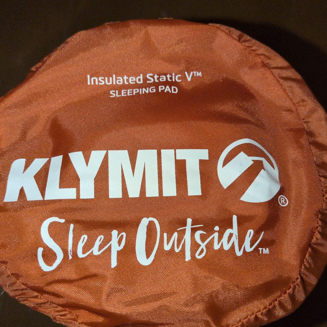未使用　KLYMIT　クライミット　インシュレーテッド static V 1個