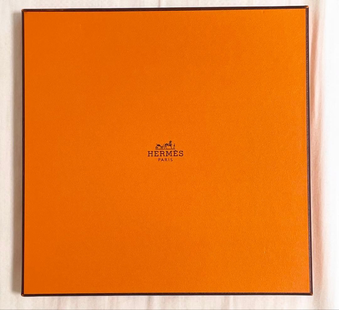 【希少！美品！】HERMES エルメス カレ90 世界の帆船　グレー