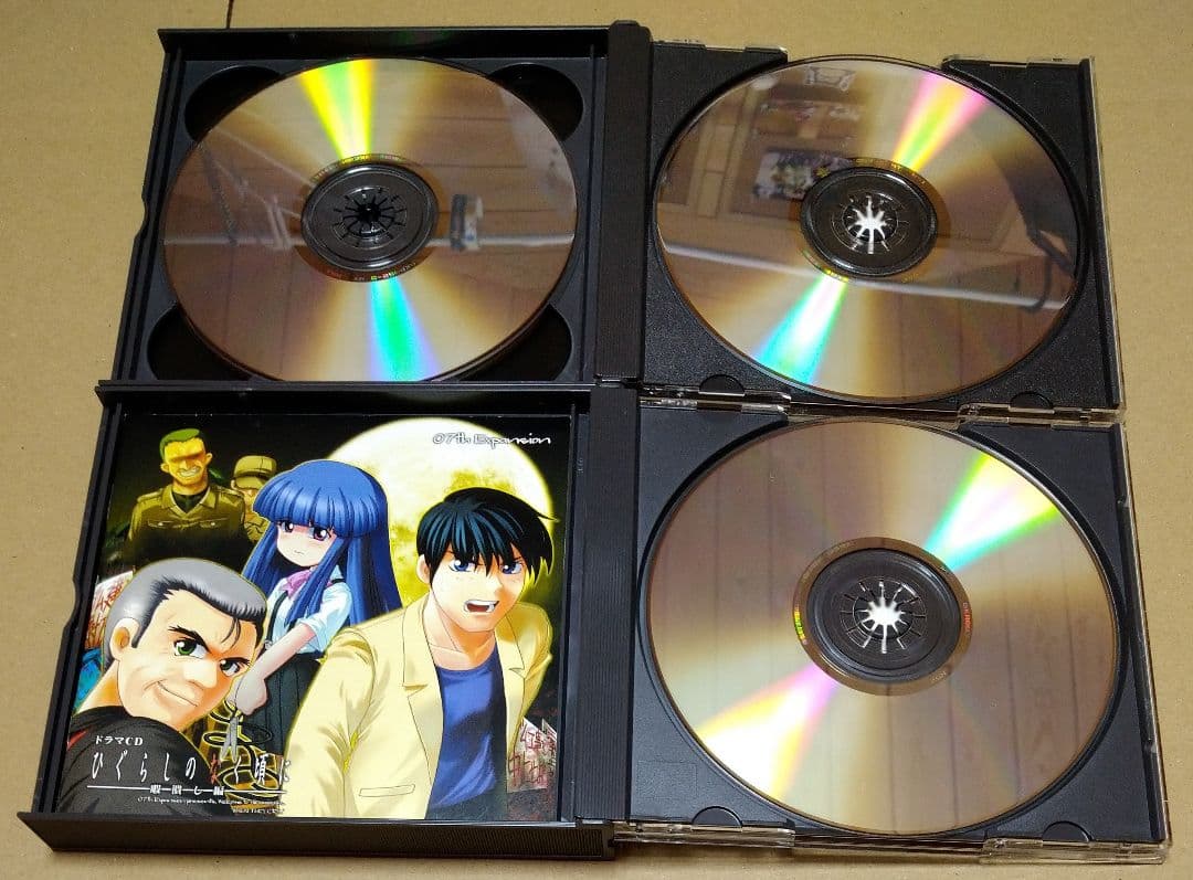 【各種帯付き、状態良好品】ドラマCD ひぐらしのなく頃に 4点セット