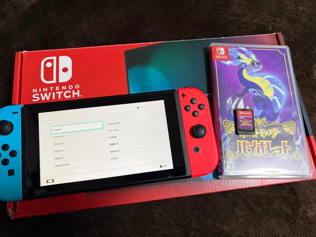Nintendo Switch 本体 + ポケモン バイオレット