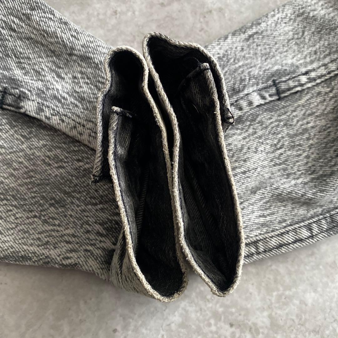 80s Levis 70507 アシッド ウォッシュ ブラック USA製 L