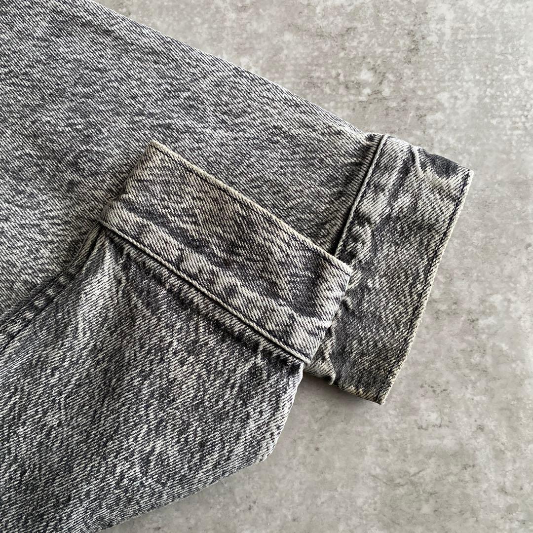 80s Levis 70507 アシッド ウォッシュ ブラック USA製 L