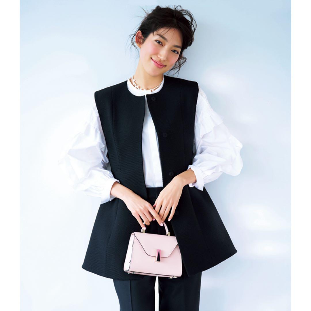 極美品✨23SS　ルフィル　スポンディッシュツイルジレ　入学入園　卒園卒業