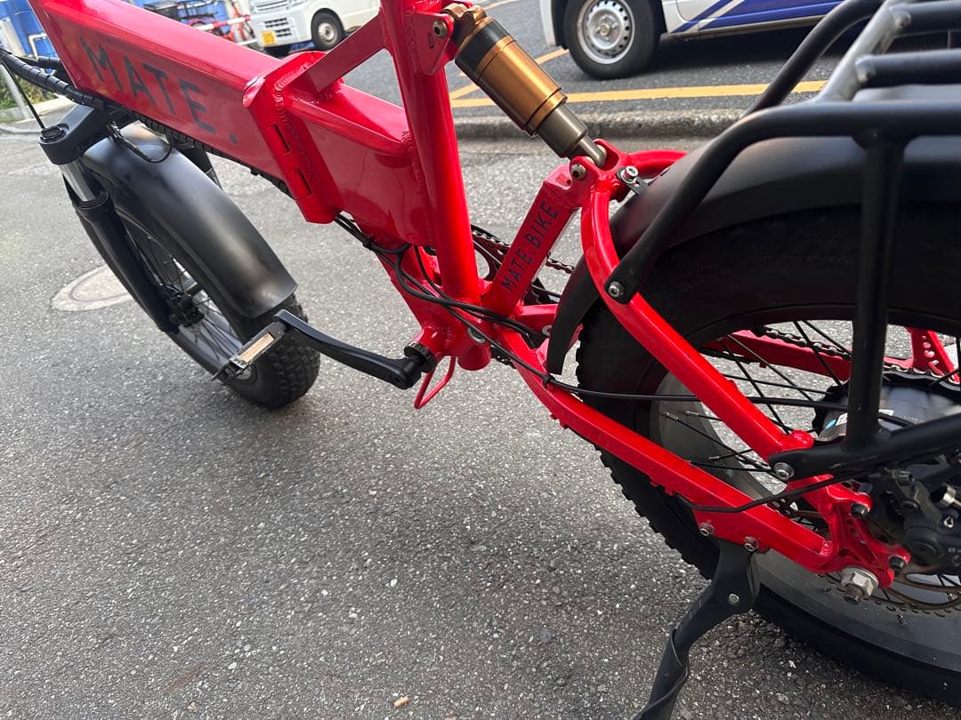 MATE X250 電動アシスト自転車 レッド