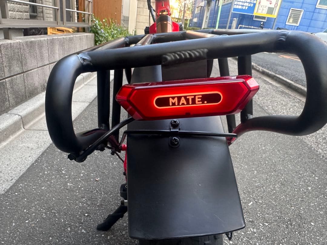 MATE X250 電動アシスト自転車 レッド