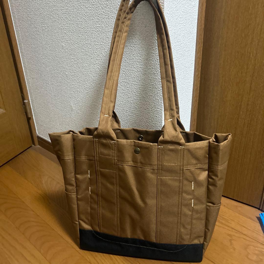 Carhartt ブラウン トートバッグ