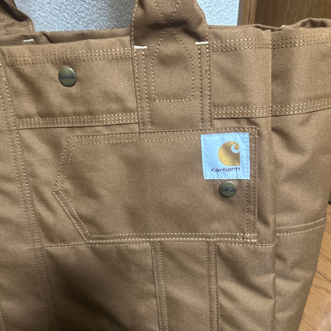 Carhartt ブラウン トートバッグ