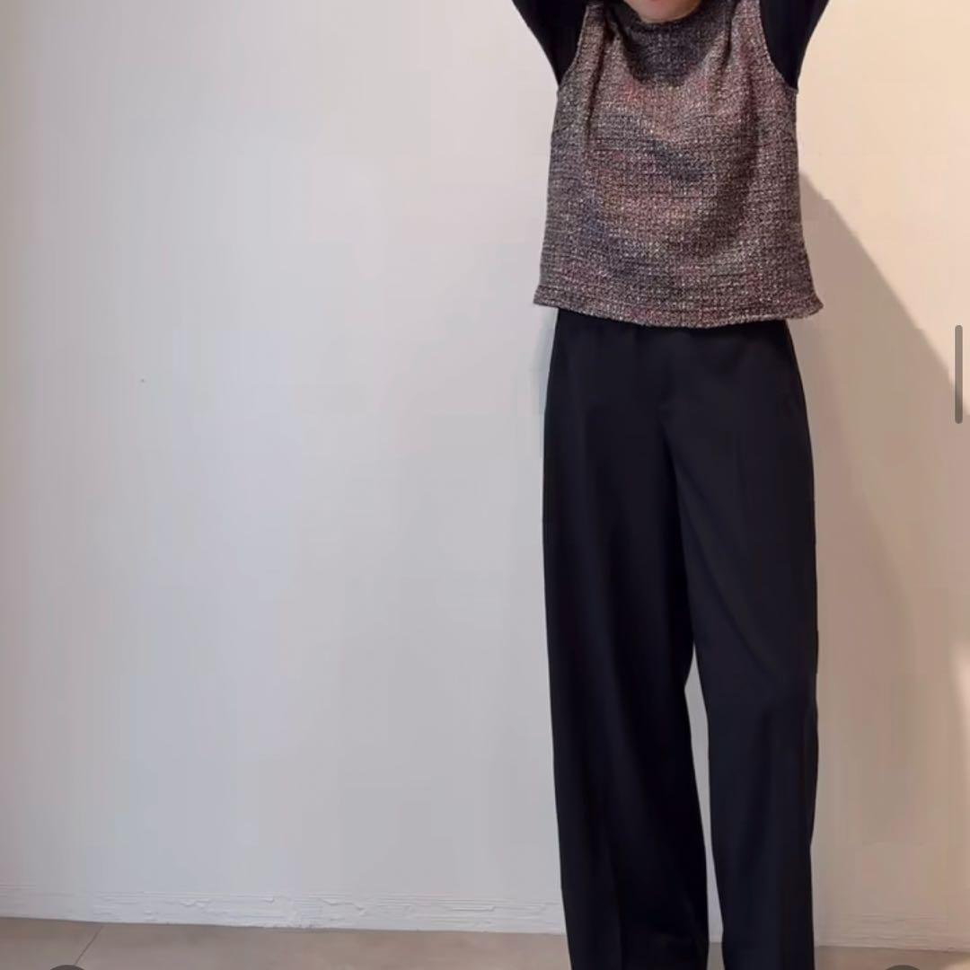 現行品 WISELIKE Amelia 2wayツイードジレ フリーサイズ