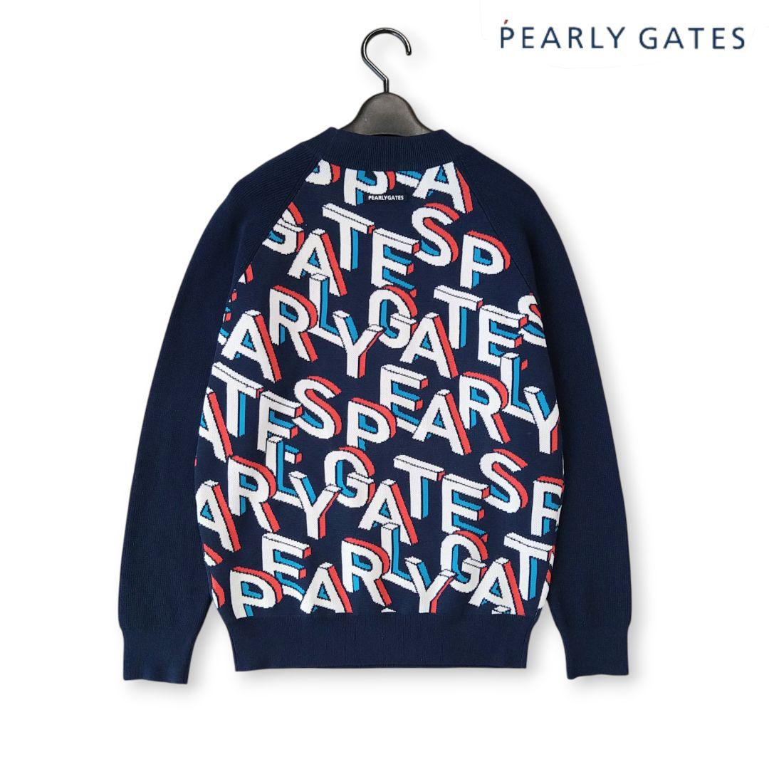 ■美品 PEARLY GATES パーリーゲイツ BIGロゴニット