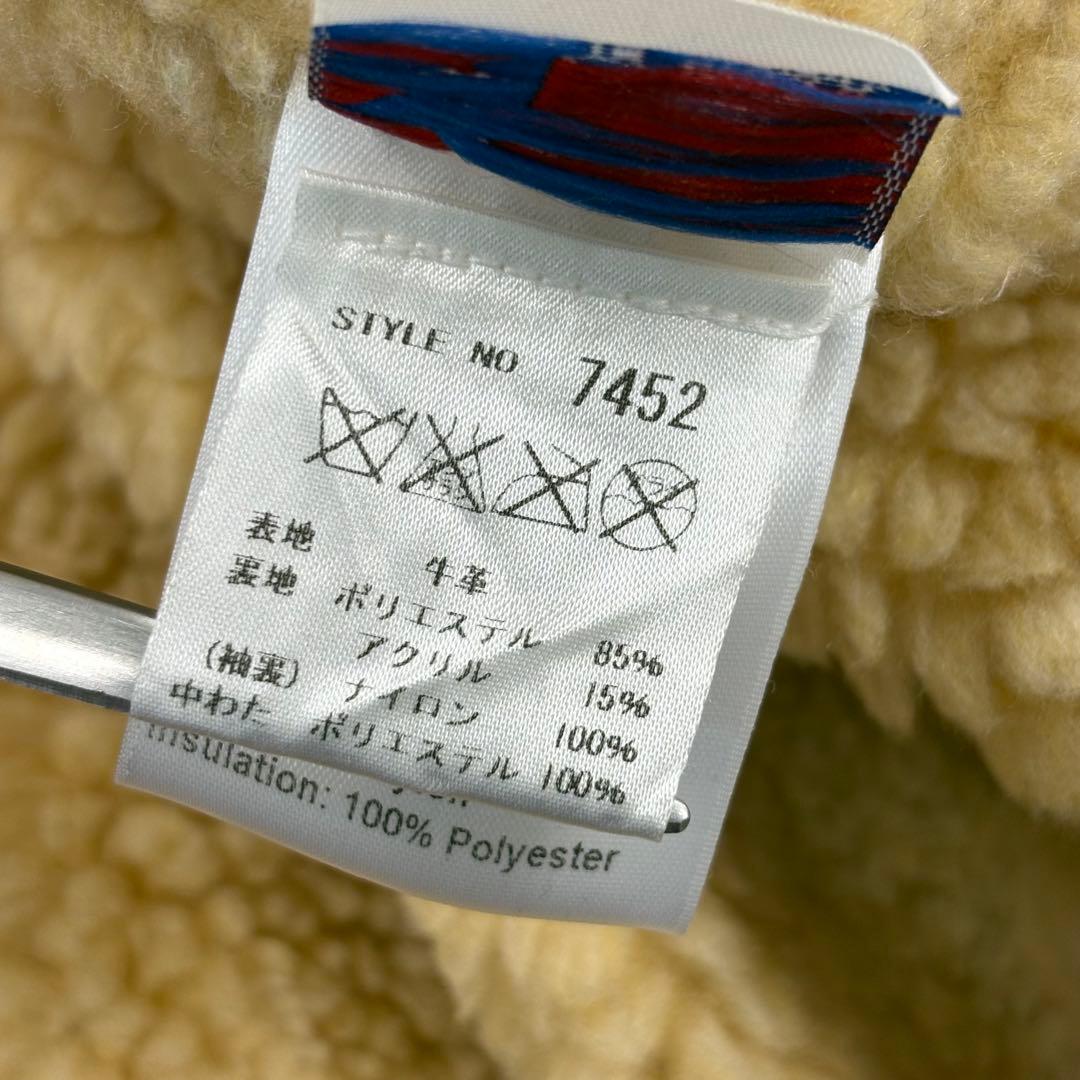 ヒロ schott ランチコート レザー ジャケット スウェード USA製
