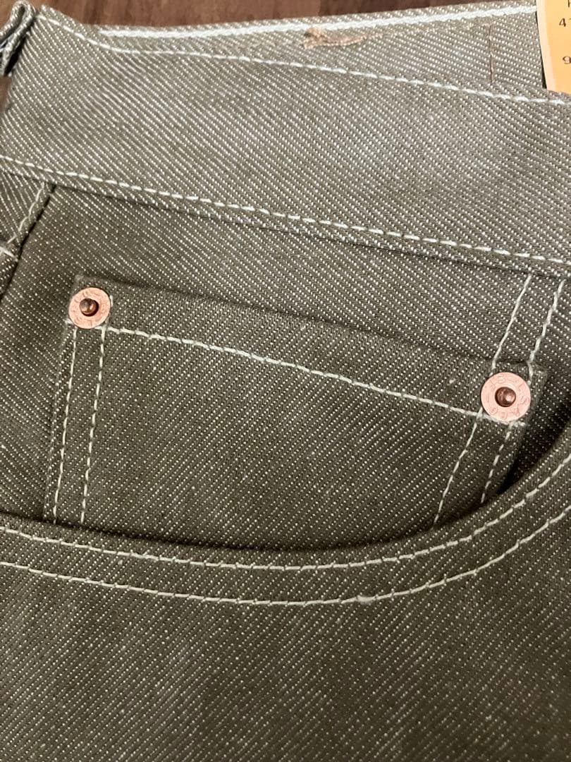 【激レアカラー】levi's 501 W32 L30 リジッド【デッドストック】