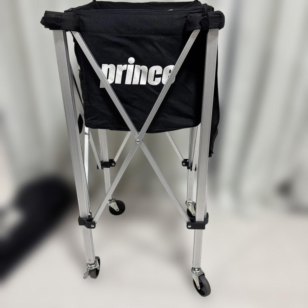 Prince プリンス テニスボールカゴ キャスター付き テニスボールバスケット
