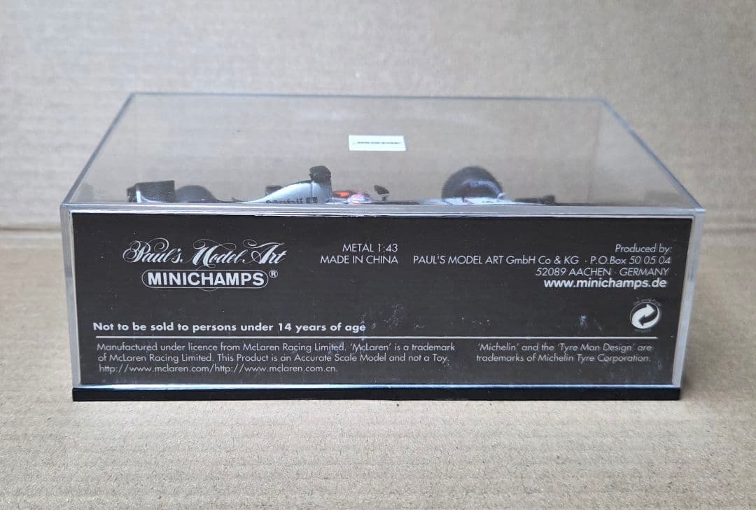 d*n様 ミニチャンプス 1/43 マクラーレン・メルセデス MP4/19 ライ