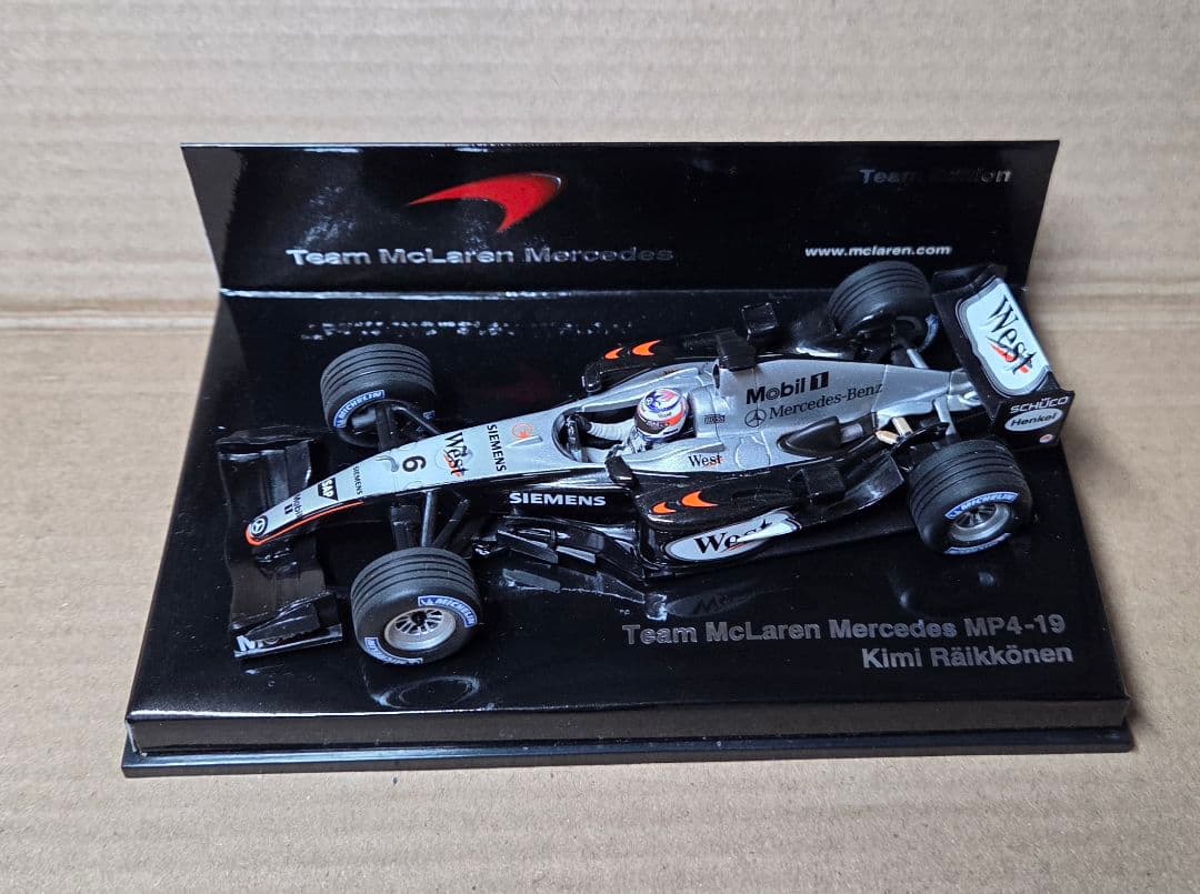 d*n様 ミニチャンプス 1/43 マクラーレン・メルセデス MP4/19 ライ