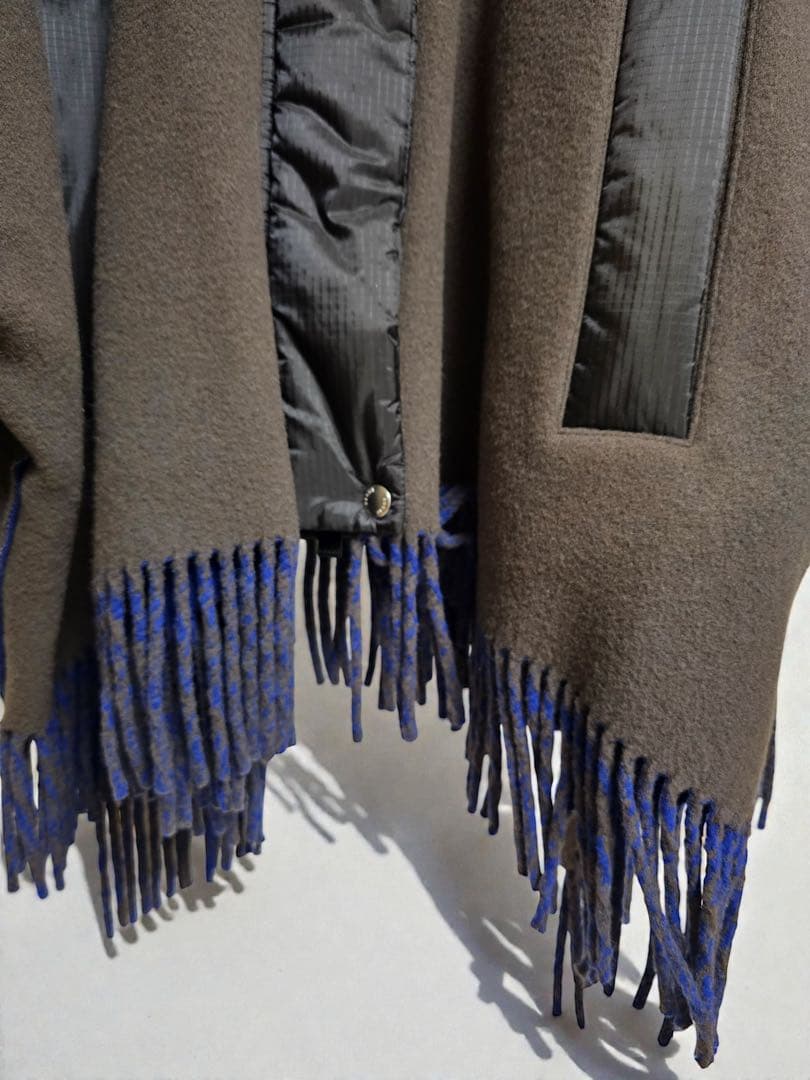 sacai ドッキング　ケープコート