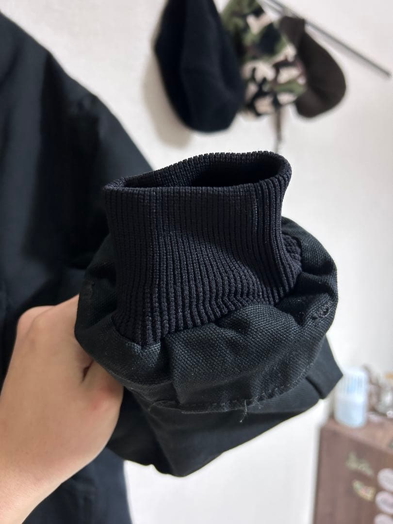 Carhartt ワークジャケット デトロイト系 ブラック 企業ロゴ 刺繍