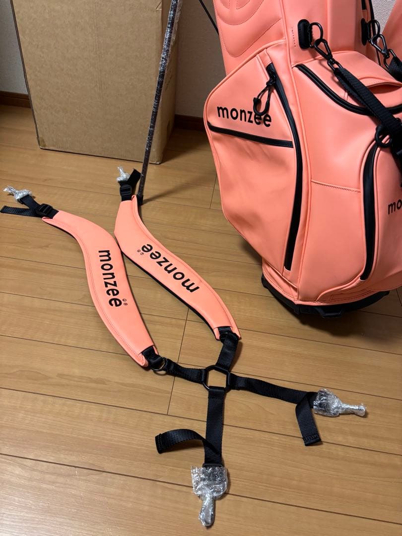 ＭＯＮＺＥＥ モンジー MC0026　スタンドキャディバッグ　美品