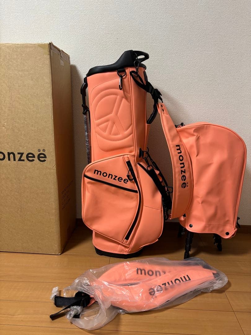 ＭＯＮＺＥＥ モンジー MC0026　スタンドキャディバッグ　美品