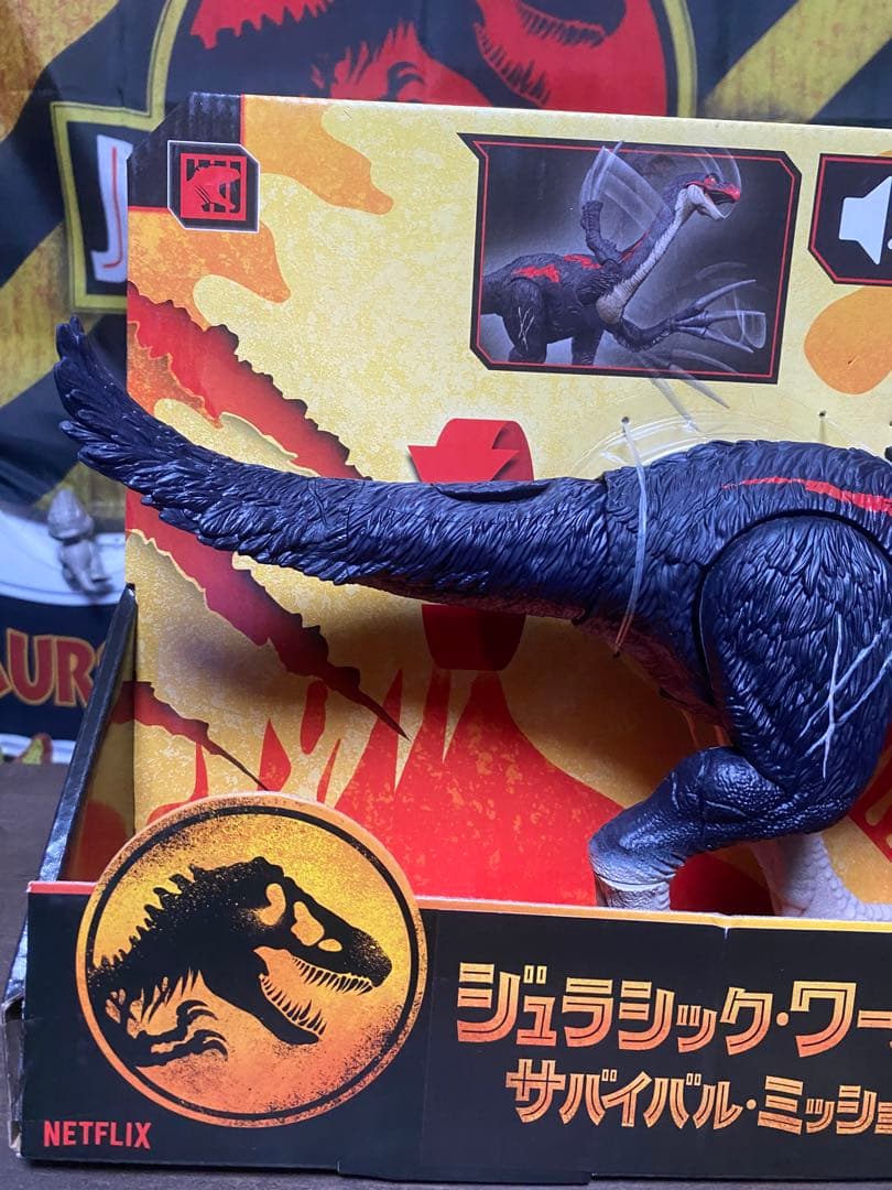 マテル ジュラシックワールド アクションフィギュア ３種 セット
