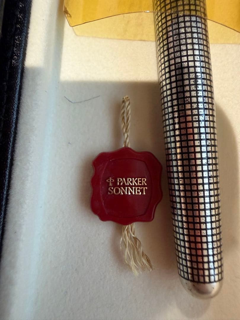 Parker 万年筆 スターリング925 銀無垢　K18 750 K18-750