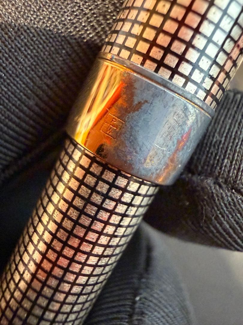 Parker 万年筆 スターリング925 銀無垢　K18 750 K18-750