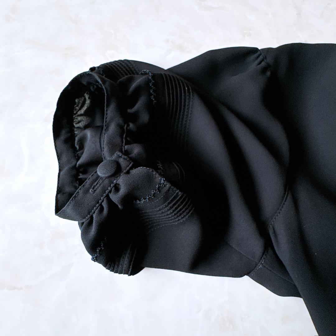 【美品★】KANEKO ISAO カネコイサオ 白襟ワンピース　マキシ丈 レース