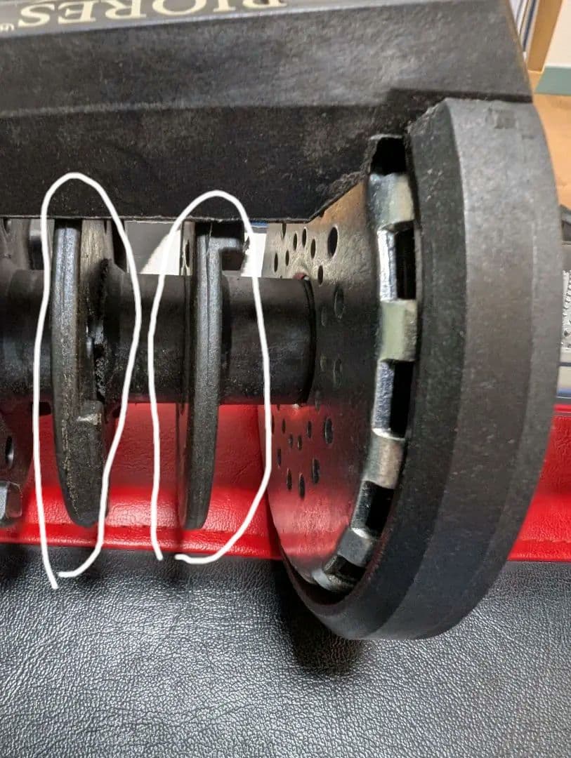 RIORES 可変式ダンベル 40kg 2個セット ジャンク
