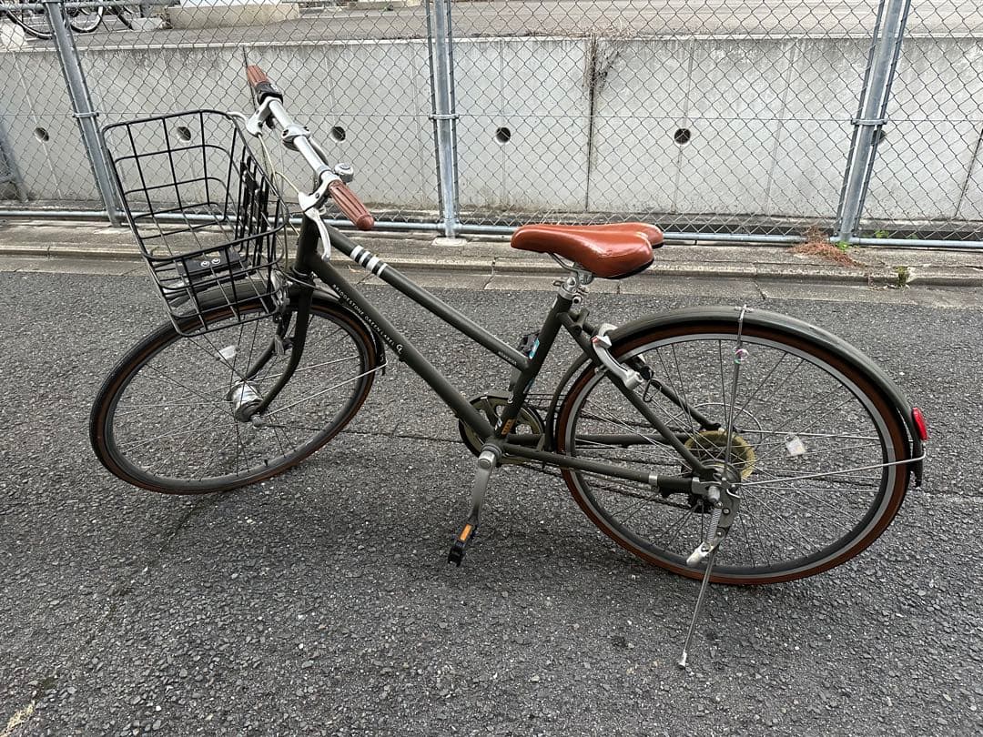 ブリヂストン　マークローザ　自転車 オリーブグリーン