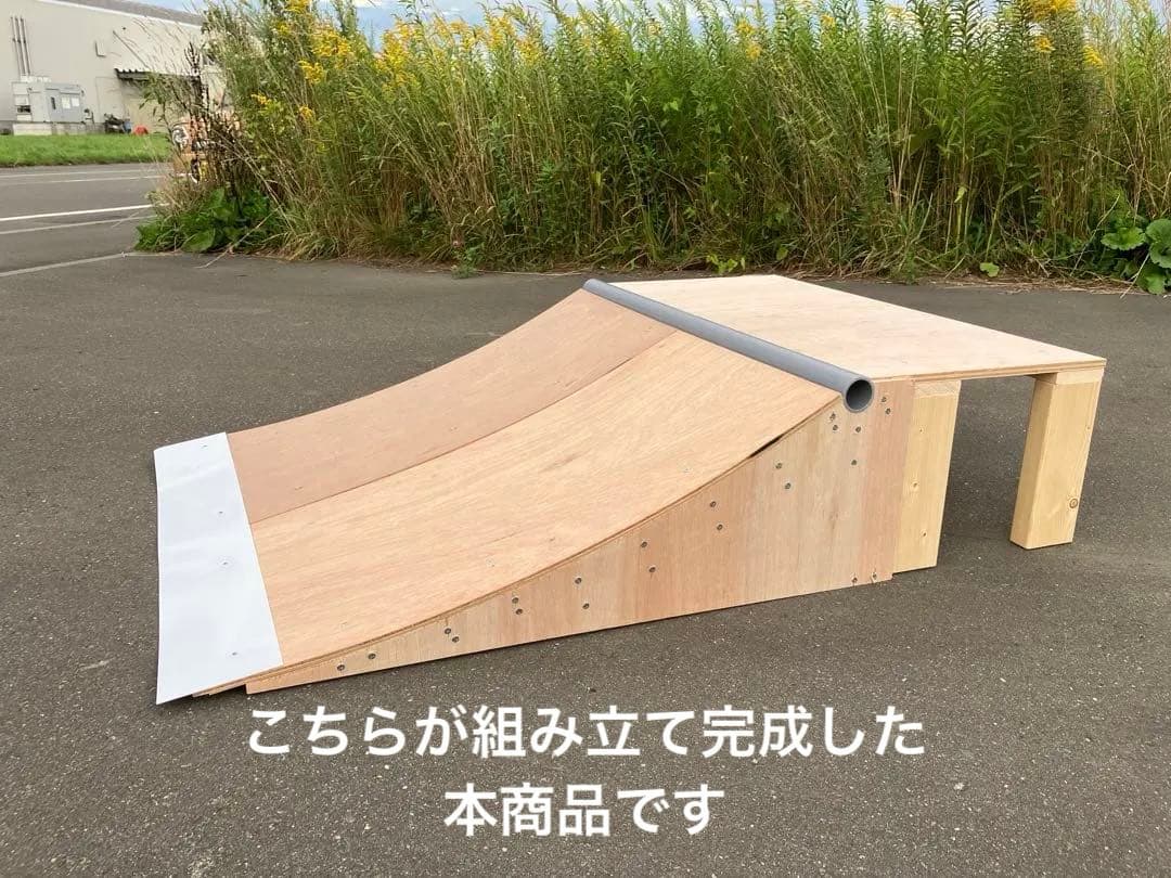 スケボー　ランプ　組立キット　ミニランプ　　セクションskatepia #堀米