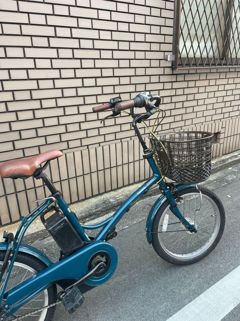 12ahパナソニックミニ電動アシスト自転車20インチ