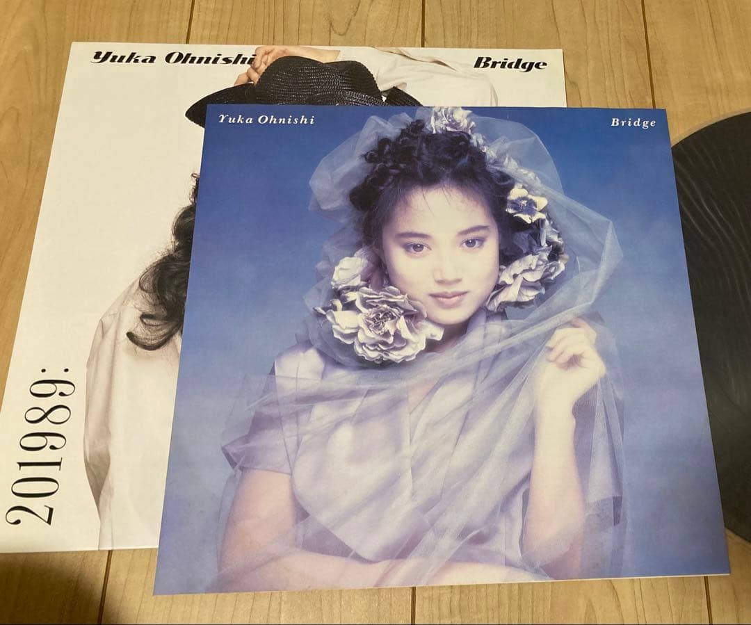 Yuka Ohnishi Bridge LPレコード 1989年　大西結花