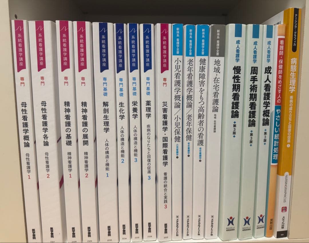 医学書院・南江堂 等 看護学生 参考書(※バラ購入可)