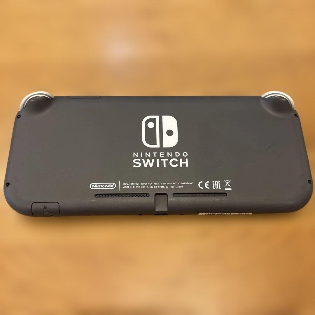 switchライト　本体　グレー　箱無し