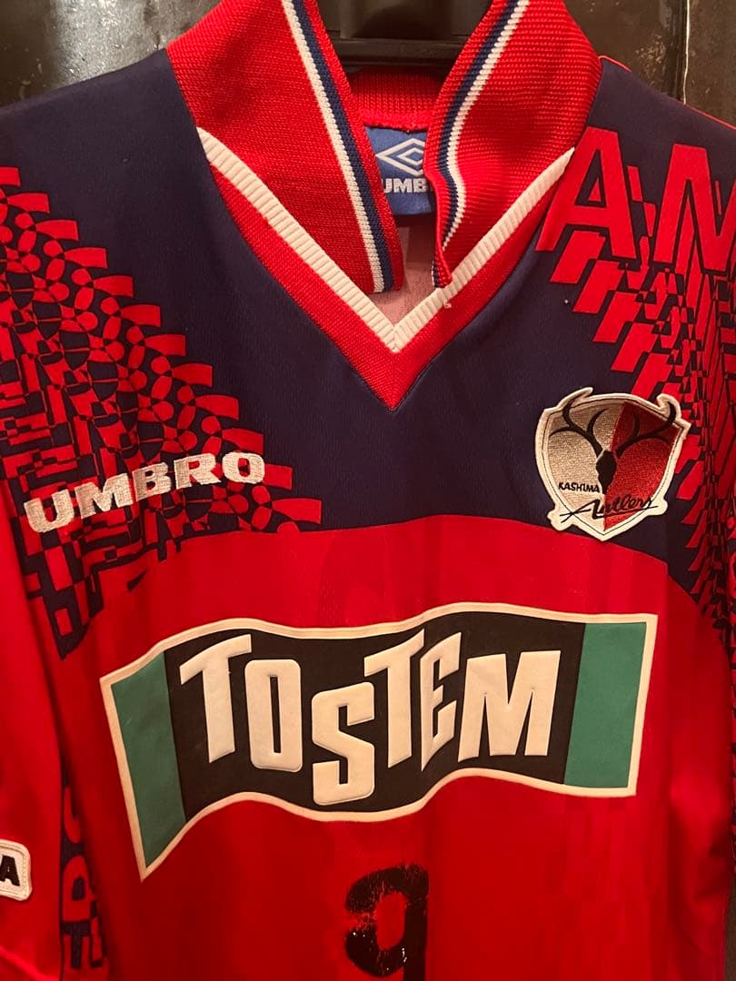 鹿島アントラーズ90s UMBRO 9番 Tostem
