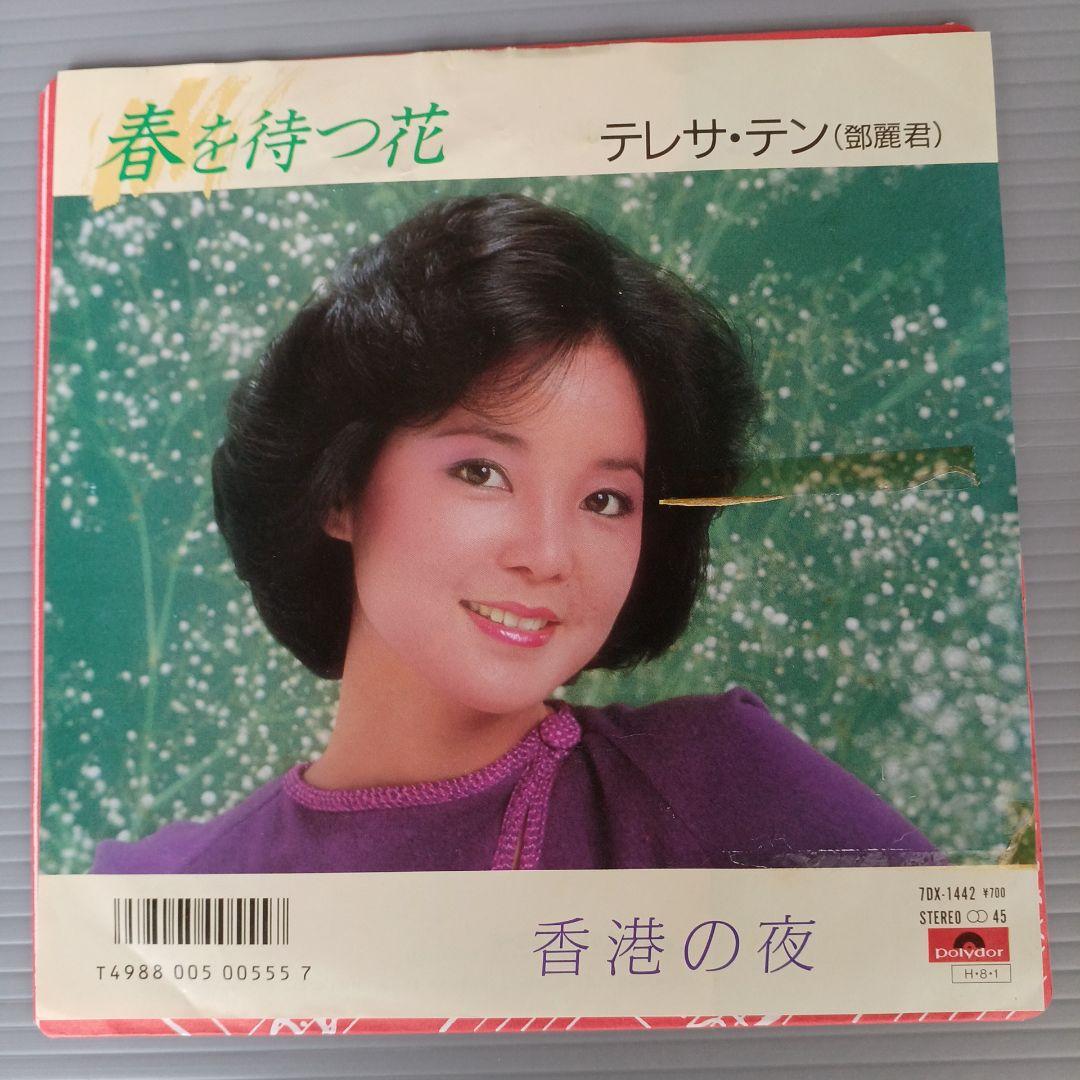 テレサ・テン　春を待つ花　レコード見本盤　匿名配送　 見本盤(非売品)　匿名配送