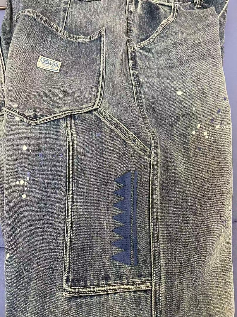 パンツ Liberaiders TRIBAL DENIM SARROUEL PANTS