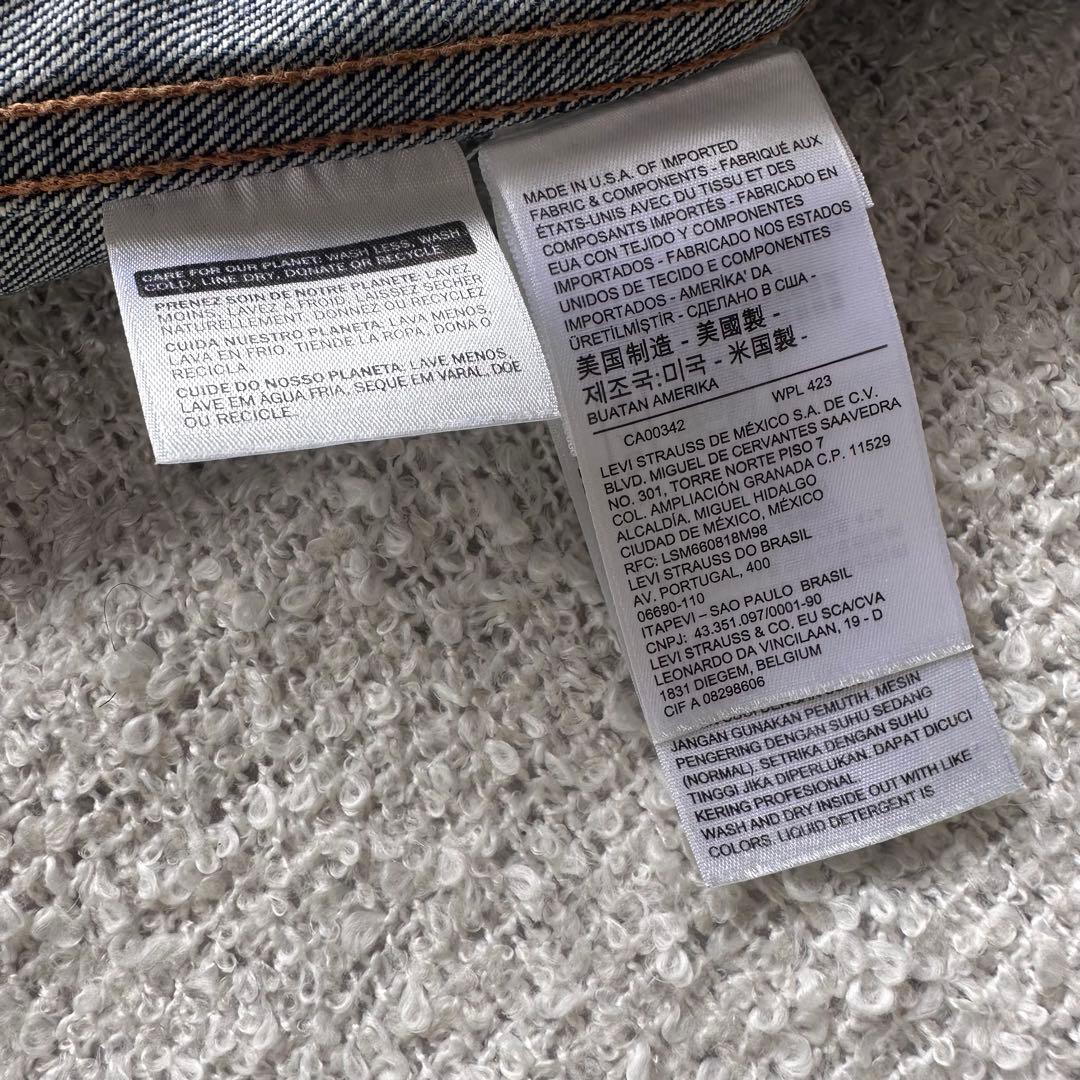 未使用級✨リーバイス 3RD トラッカージャケット USA製