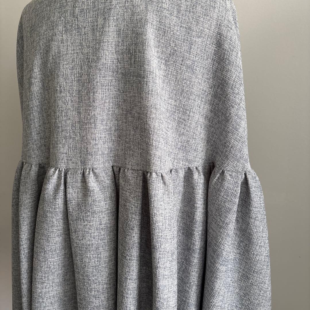 SEVEN TEN by MIHO KAWAHITOツイードフレアショートコート