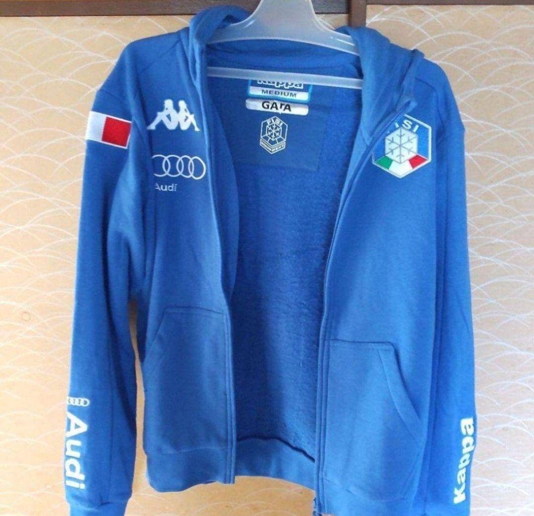 新品タグ付き Kappa カッパ イタリアチームモデル パーカー