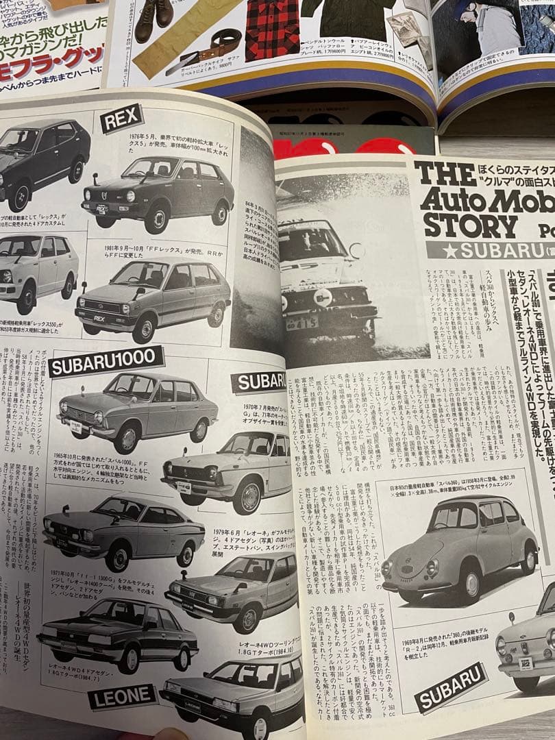 【美品】モノマガジン　1984.11〜1985.3まで5冊セット