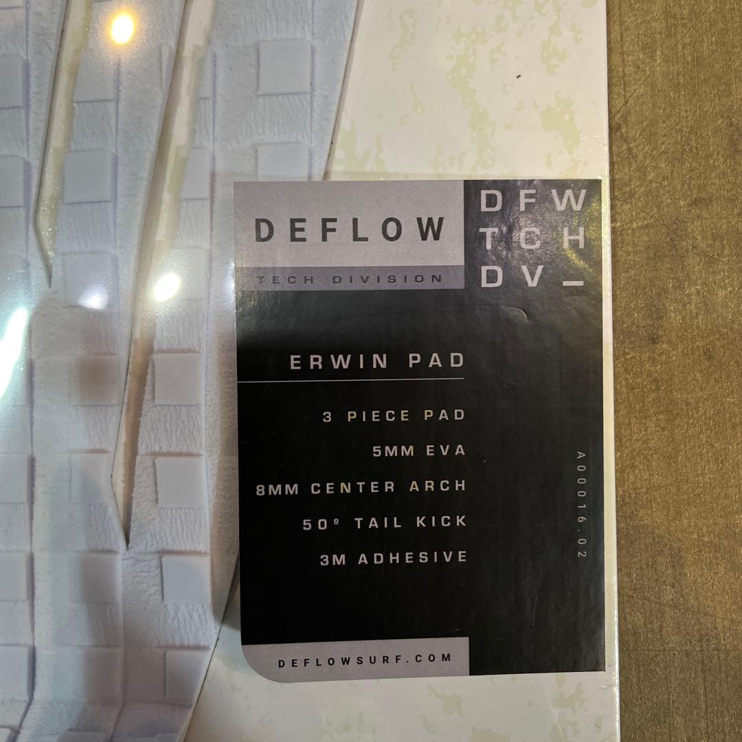 デフロー　DEFLOW ERWIN PAD デッキパッド　定価8250円