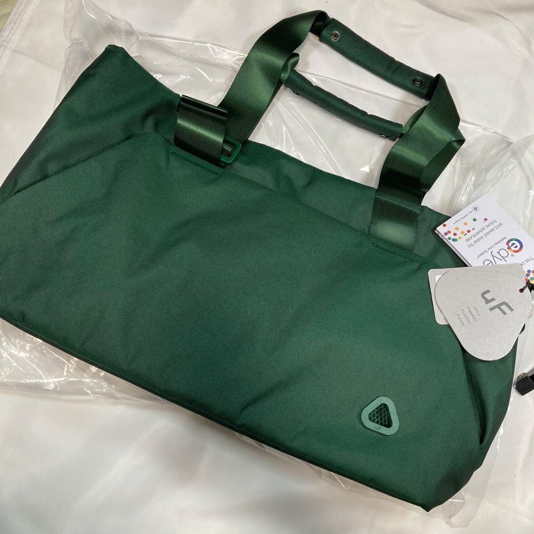 uF TOTE BAG FOREST GREEN/トートバッグフォレストグリーン