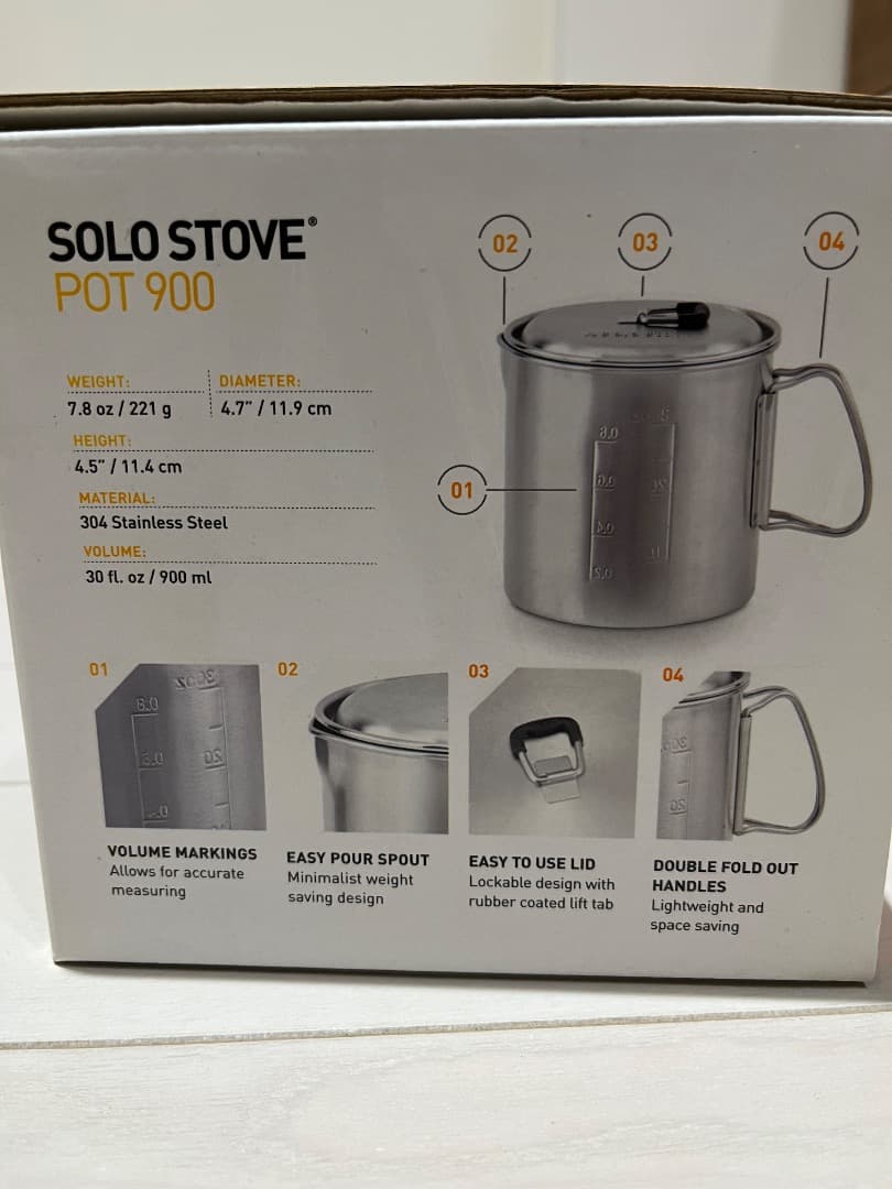 バーベキュー・調理用品 solo stove POT 900