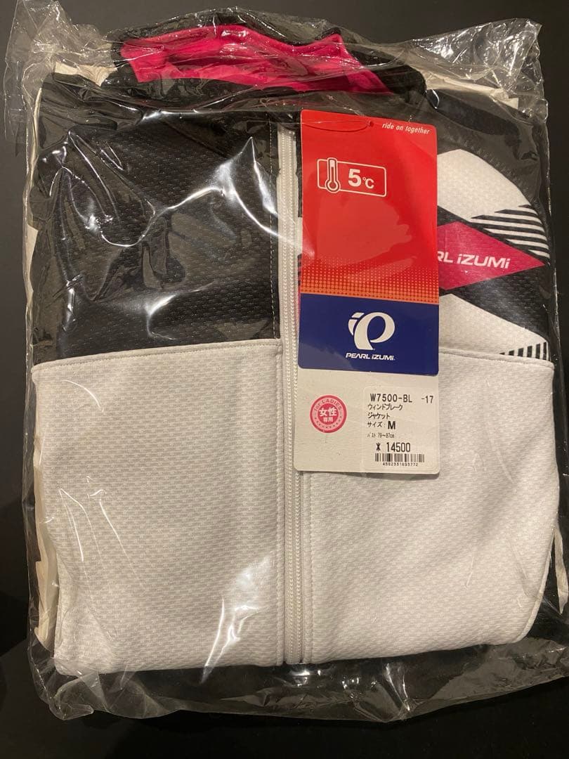 新品 パールイズミ ウィンドブレークジャケット Mサイズ