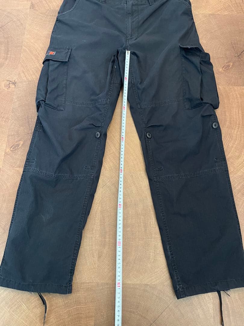 【希少アーカイブ】WTAPS リップストップ カーゴパンツ 黒 ダブルタップス