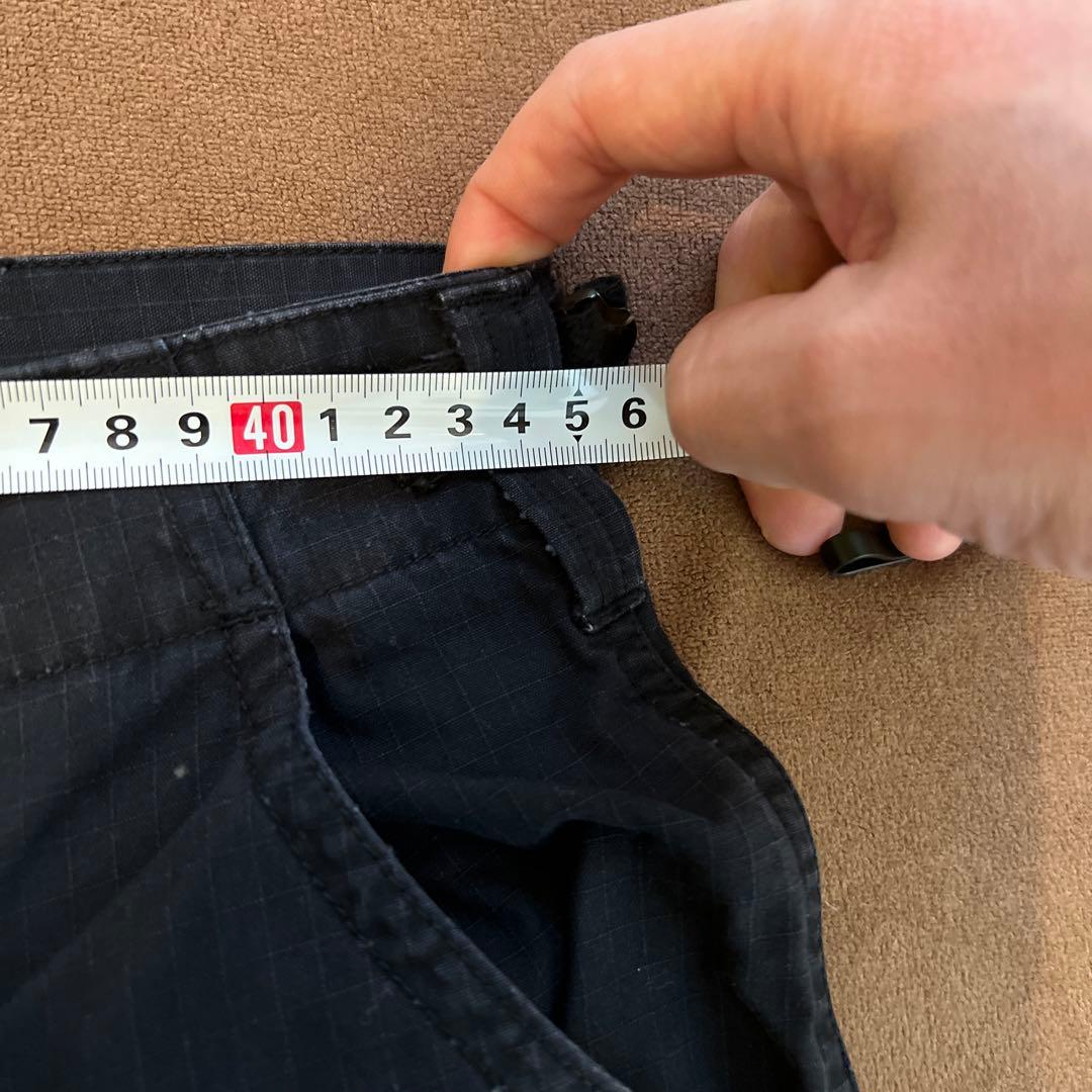 【希少アーカイブ】WTAPS リップストップ カーゴパンツ 黒 ダブルタップス