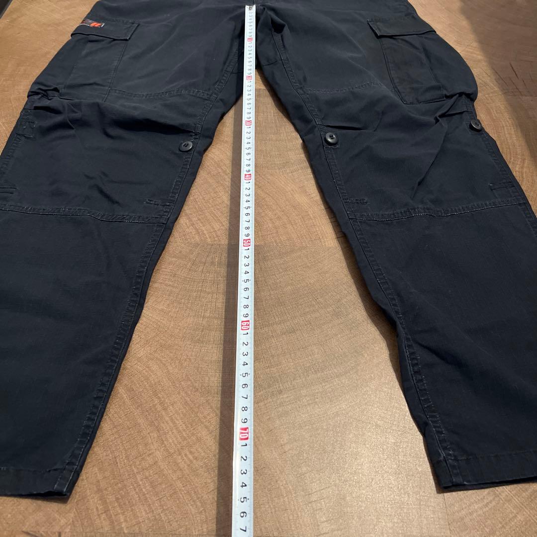 【希少アーカイブ】WTAPS リップストップ カーゴパンツ 黒 ダブルタップス